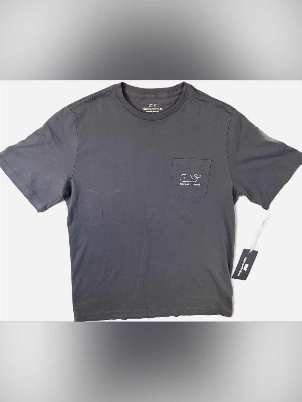 Vineyard Vines Boys Pocket Whale Short-Sleeve Tee with Flaws Boys Large size Y16